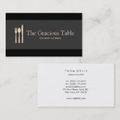 イベントカテラーケータリング 名刺 (正面/裏面)