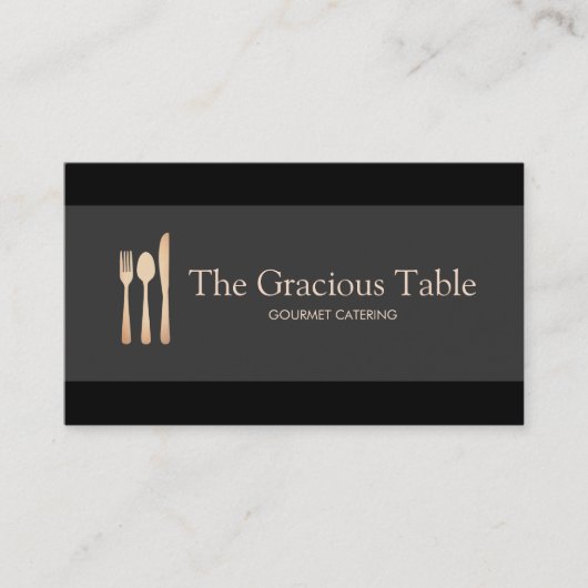 イベントカテラーケータリング 名刺 (正面)