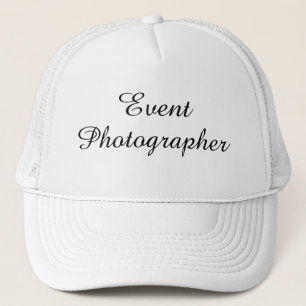 "イベントカメラマン"の帽子 キャップ