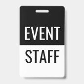 イベントクラシックスタッフバッジ バッジ (裏面)