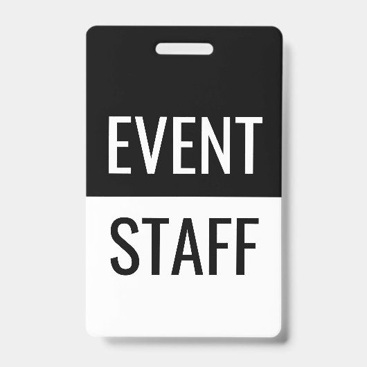 イベントクラシックスタッフバッジ バッジ (正面)