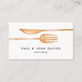 イベントケータリング調理器具料理 名刺