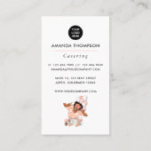 イベントケータリング 名刺 (裏面)