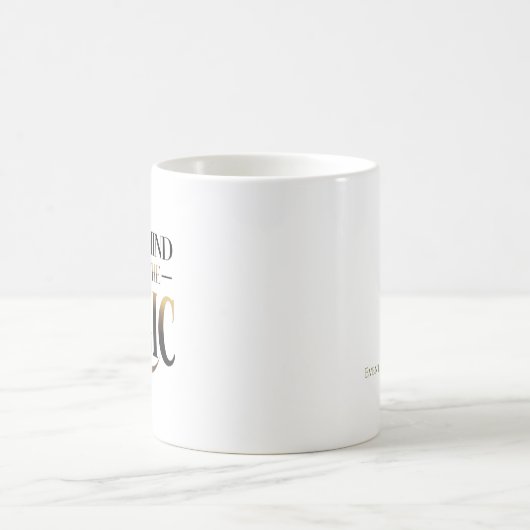 イベントコーディネーターへのギフト コーヒーマグカップ (中央)
