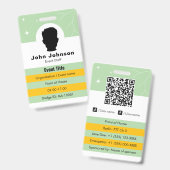 イベントコーディネーター バッジ (正面＆裏面)