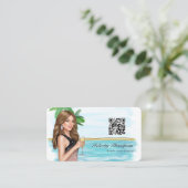 イベントコーディネーターQRコード 名刺 (スタンド正面)