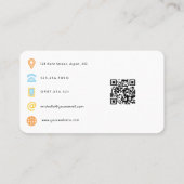 イベントコーディネーターQRコード 名刺 (裏面)