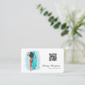 イベントコーディネーターQRコード 名刺 (スタンド正面)