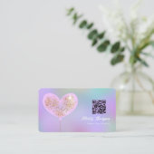 イベントコーディネーターQRコード 名刺 (スタンド正面)