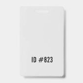 イベントスタッフミニマルスタイル バッジ (Back)