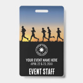 イベントスタッフ バッジ (裏面)
