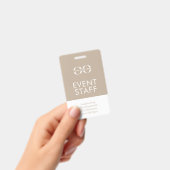 イベントスタッフIDバッジ バッジ (手持ち)