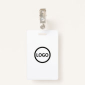 イベントスモダンタッフ名バッジカスタムロゴ バッジ (裏面クリップ)