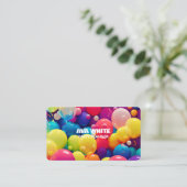 イベントデコールバルーン 名刺 (スタンド正面)