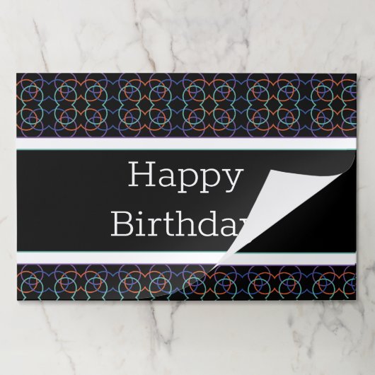 イベントデコール紙ランチョンマット ペーパーパッド (折り畳み)