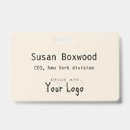 イベントバッジカスタム文字交換ロゴ バッジ