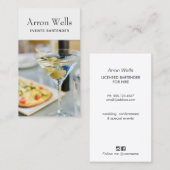 イベントバーテンダー名刺 名刺 (正面/裏面)