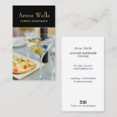 イベントバーテンダー名刺 名刺 (正面/裏面)