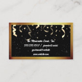 イベントパーティーバルーン |紙吹雪 |星 名刺 (裏面)