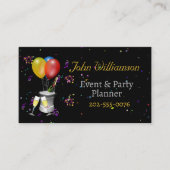 イベントパーティープランナーお祝いワイン 名刺 (正面)