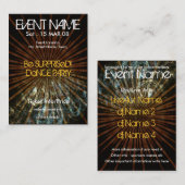 イベントパーティーミニフライヤー#001 名刺 (正面/裏面)