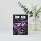 イベントパーティーミニフライヤー#007 名刺 (スタンド正面)