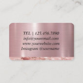 イベントパーティー装飾具 名刺 (裏面)