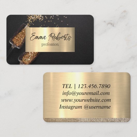 イベントパーティー装飾具 名刺 (正面/裏面)