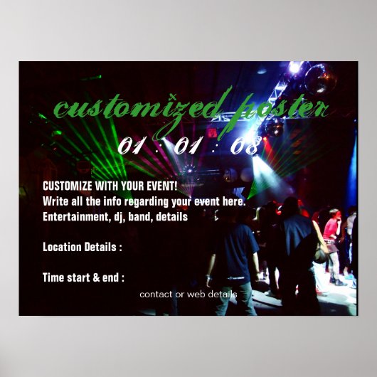 イベントパーティー#3ポスター ポスター (正面)