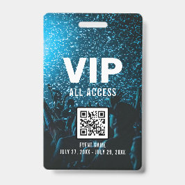 イベントフォトVIPすべてのアクセスパスQRコードIDバッジ バッジ