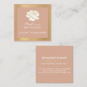 イベントフローラダスティバラ スクエア名刺 (正面/裏面)