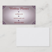 イベントプランナーの名刺 名刺 (正面/裏面)