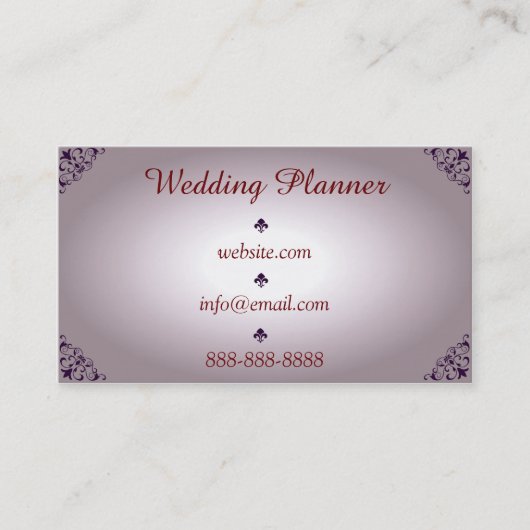 イベントプランナーの名刺 名刺 (正面)