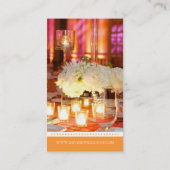 イベントプランナーの名刺 名刺 (裏面)