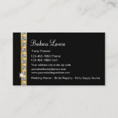 イベントプランナーの名刺 名刺 (裏面)