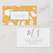 イベントプランナーエレガントフローラフローリスト 名刺 (正面/裏面)