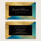 イベントプランナーカラーブロック名刺 (正面&裏面)