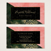 イベントプランナーカラーブロック名刺 (正面&裏面)