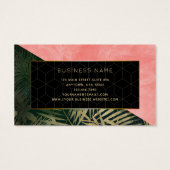 イベントプランナーカラーブロック名刺 (裏面)