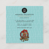 イベントプランナースクエアビジネスカード スクエア名刺 (裏面)