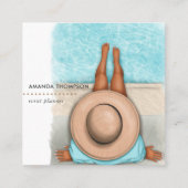 イベントプランナースクエアビジネスカード スクエア名刺 (正面)