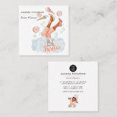 イベントプランナースクエアビジネスカード スクエア名刺 (正面/裏面)