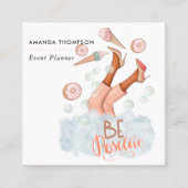 イベントプランナースクエアビジネスカード スクエア名刺 (正面)