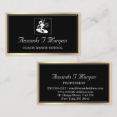 イベントプランナーダンス結婚スクールのブロガーVIP 名刺 (正面/裏面)