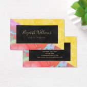 イベントプランナートロピカルカラーズ名刺 (デスク)