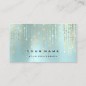 イベントプランナーパールDiamondウォーターアクア 名刺 (正面)