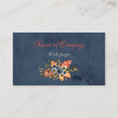 イベントプランナーブルーマーブル 名刺 (裏面)