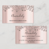 イベントプランナーブロガーインフルエンサーバラパウダー 名刺 (正面/裏面)