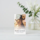 イベントプランナー女性事業 名刺 (スタンド正面)