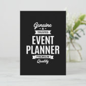 イベントプランナー役職ギフト 招待状 (スタンド正面)